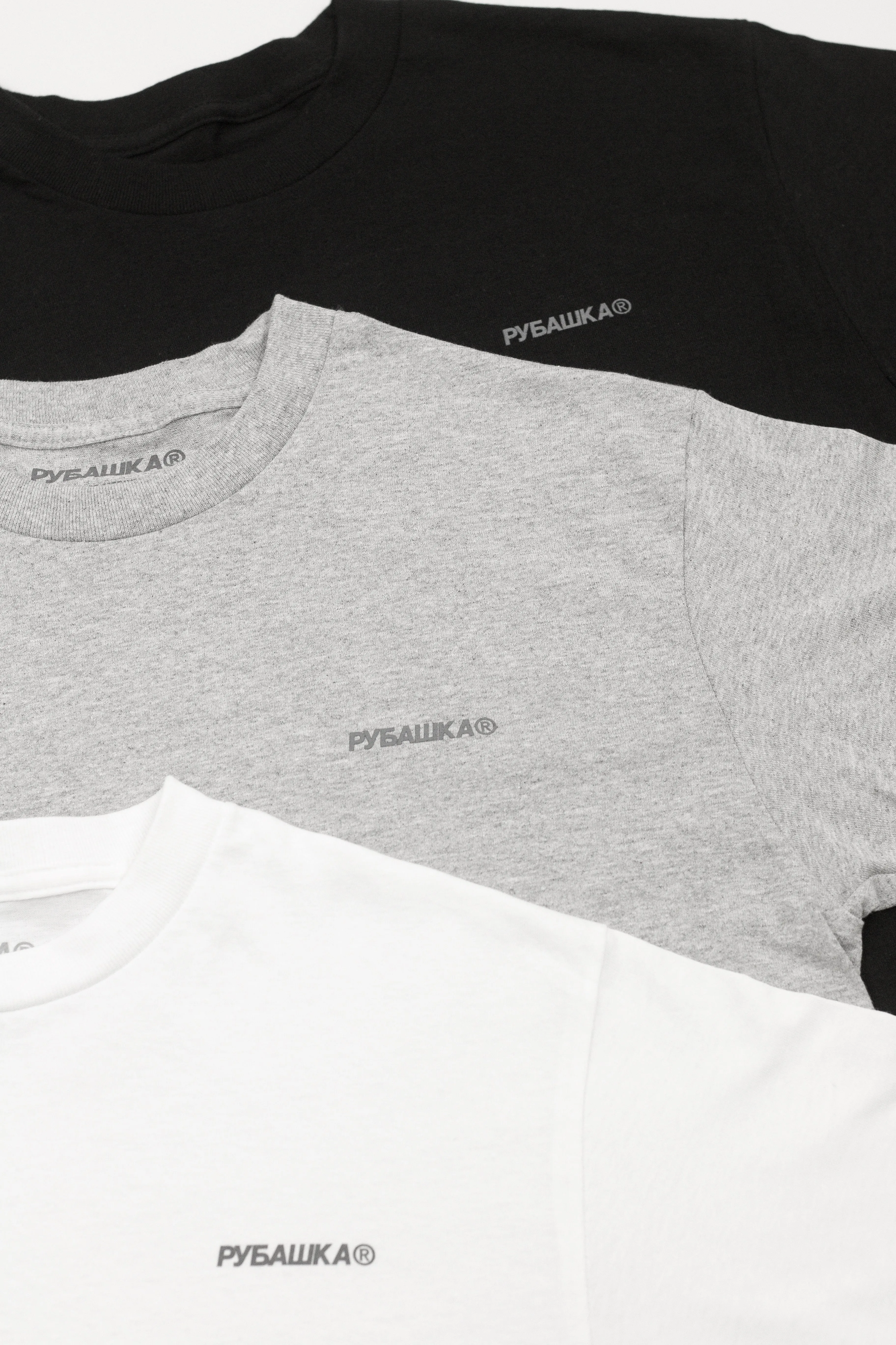 3 PACK LOGO T-SHIRTS