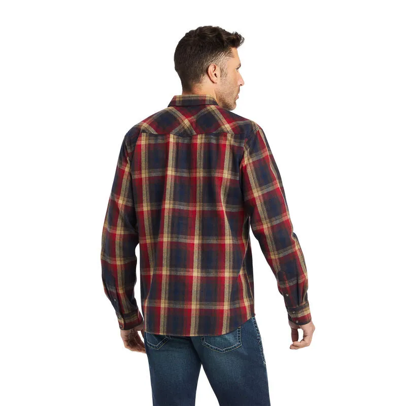ARIAT MENS HALLFORD RETRO SNAP L/S SHIRT