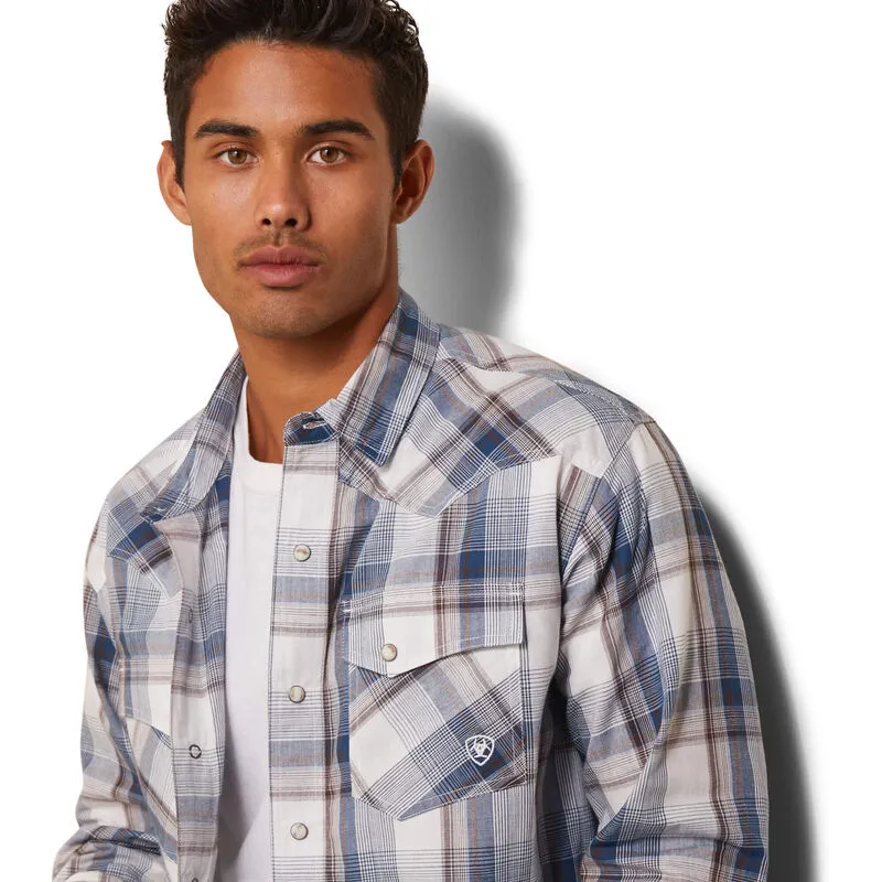 ARIAT MENS HASTON RETRO SNAP LS SHIRT