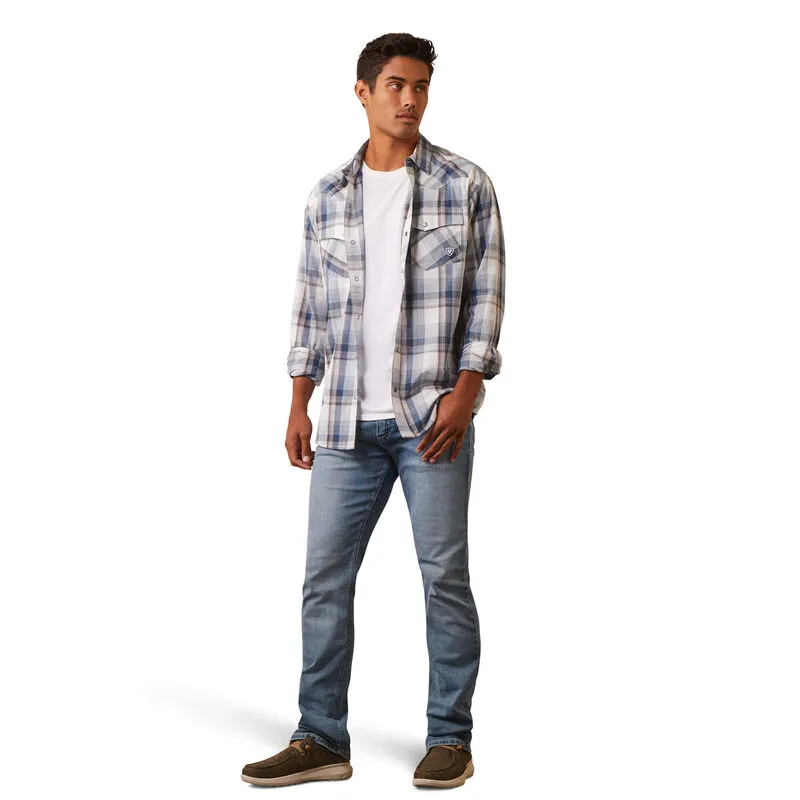 ARIAT MENS HASTON RETRO SNAP LS SHIRT