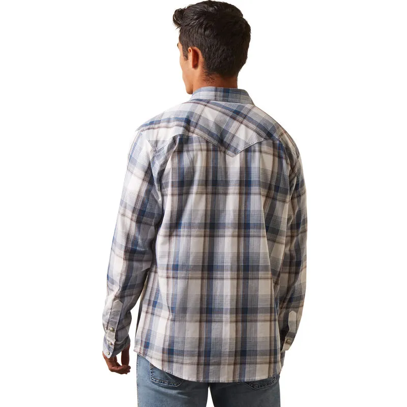 ARIAT MENS HASTON RETRO SNAP LS SHIRT