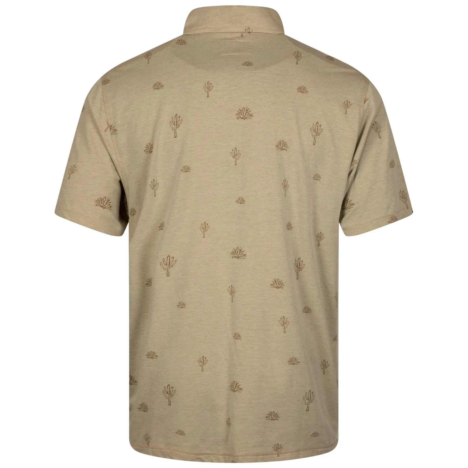 Astoria Cactus Print Polo Light Ballast Oak - SS24