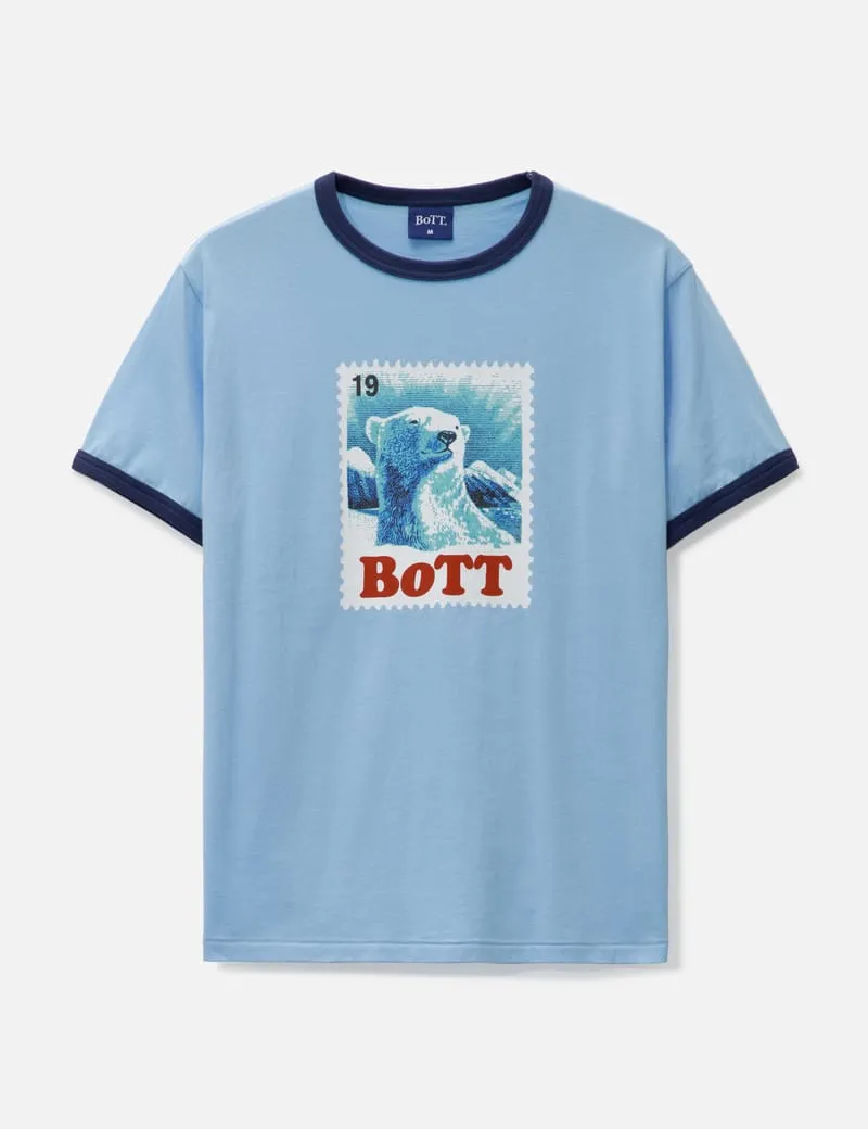 Bear Stamp Ringer T-Shirt