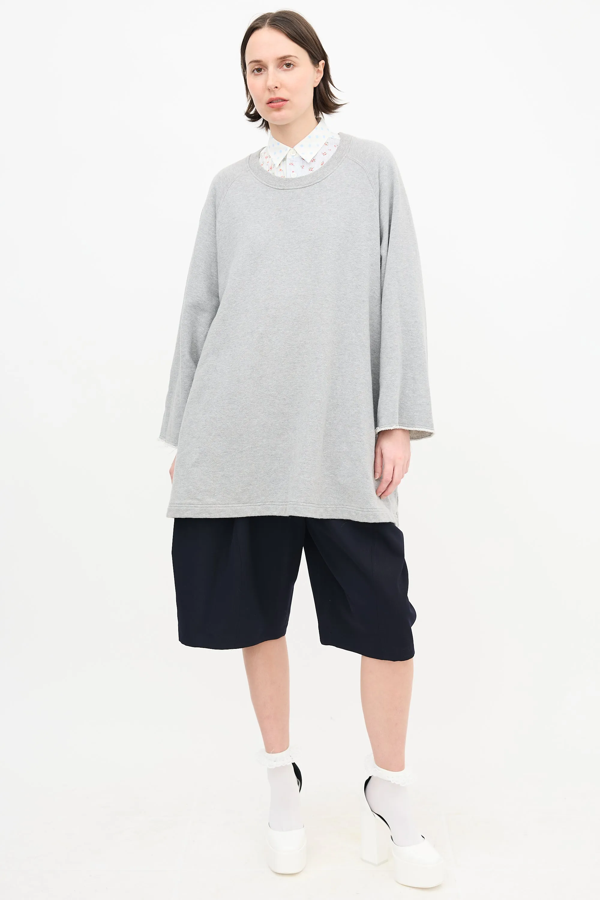 Boys Crewneck Long Sweater