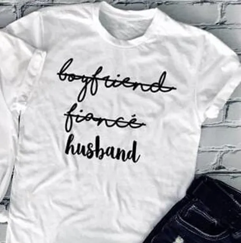 Bride and groom t shirts funny