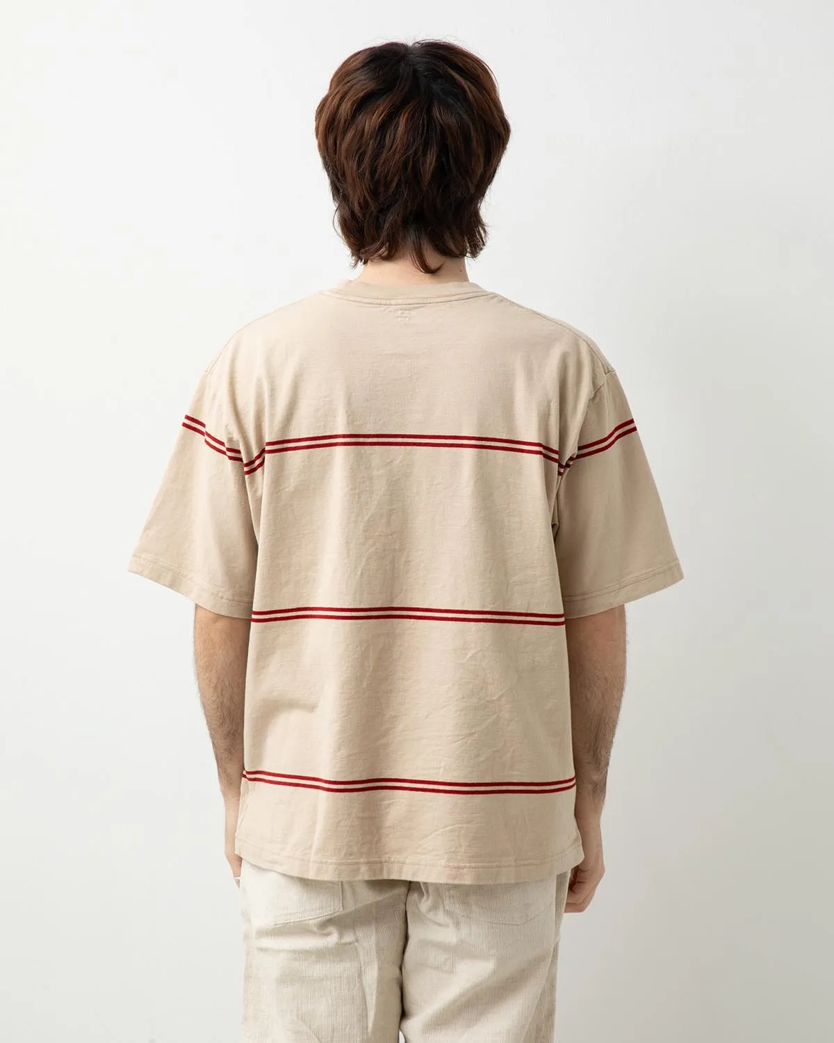 C/NAPP BORDER PLAIN TEE