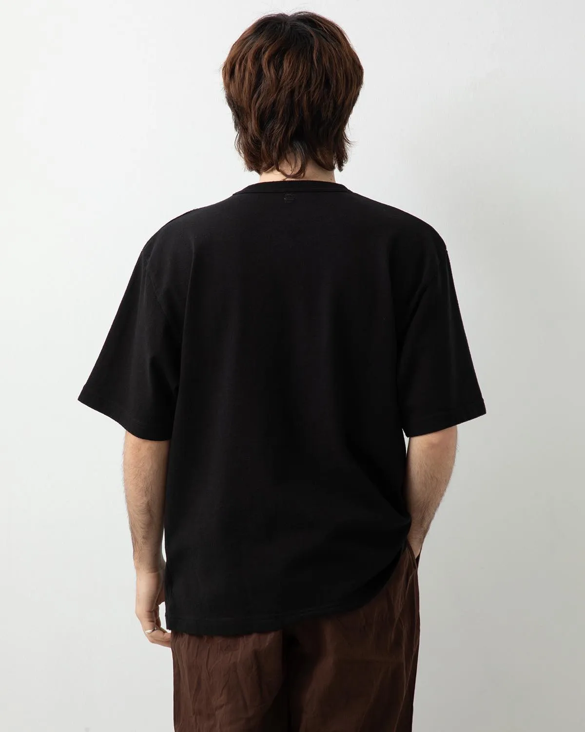 CO/SILK NEP PLAIN TEE