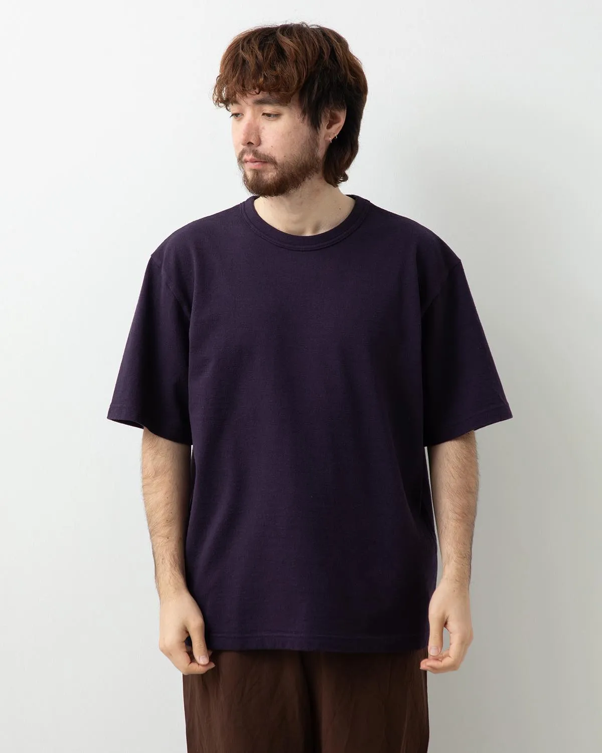 CO/SILK NEP PLAIN TEE