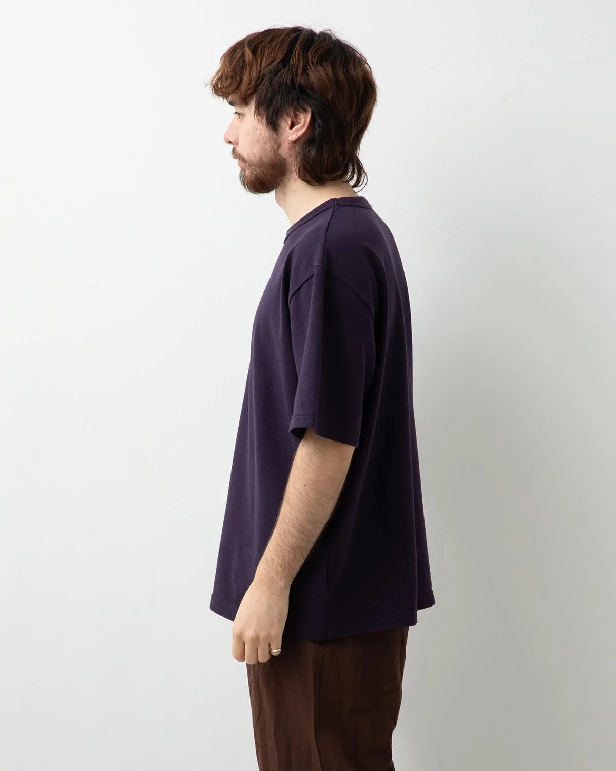 CO/SILK NEP PLAIN TEE