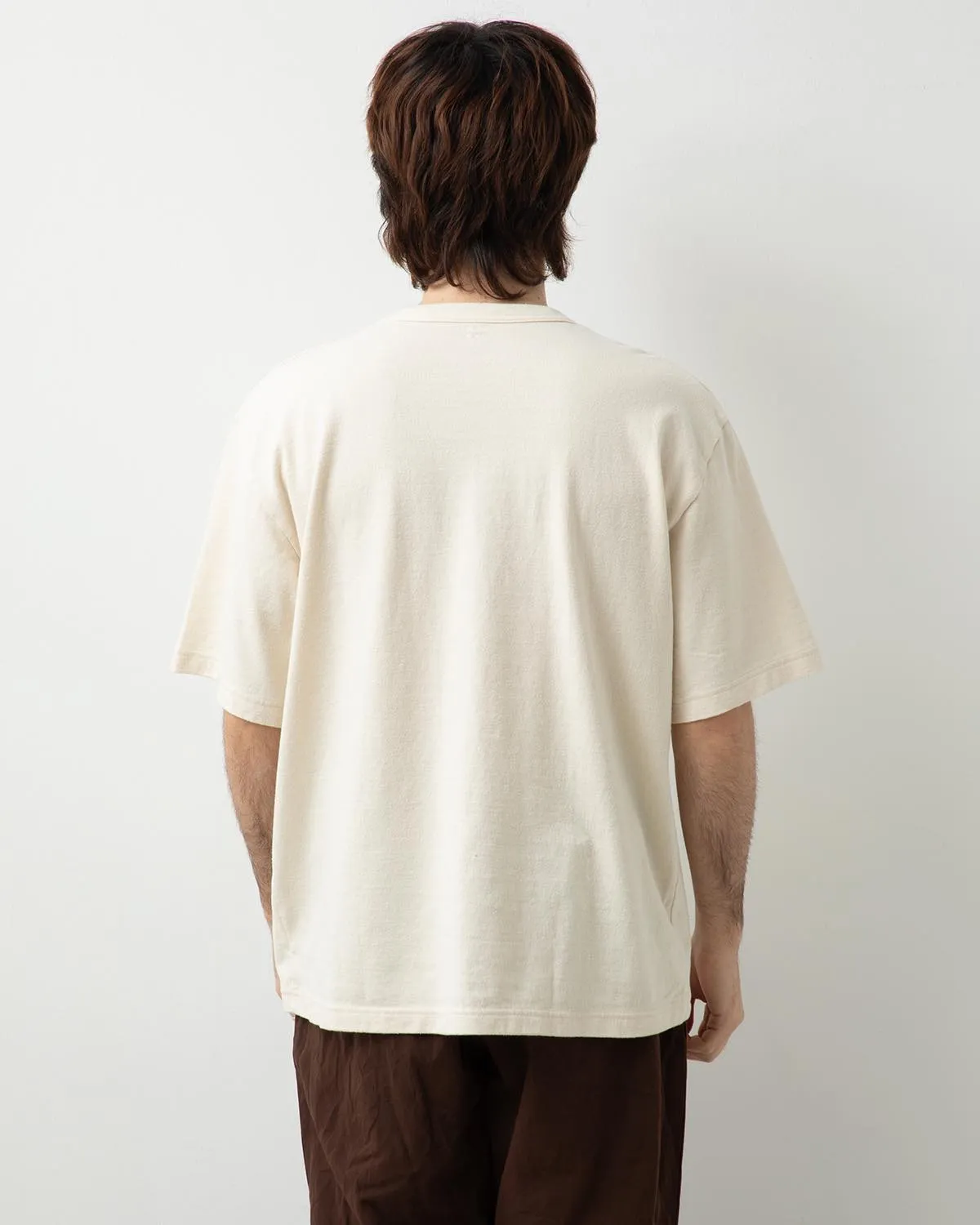 CO/SILK NEP PLAIN TEE