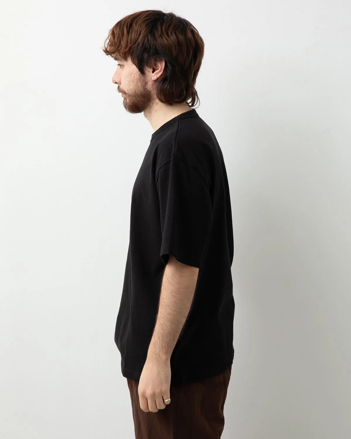 CO/SILK NEP PLAIN TEE
