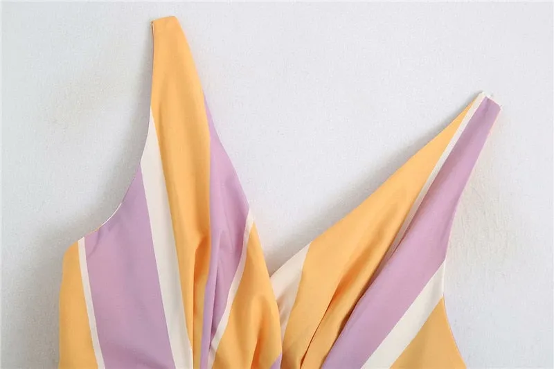 FASHION SIDE BOW TIED TOP