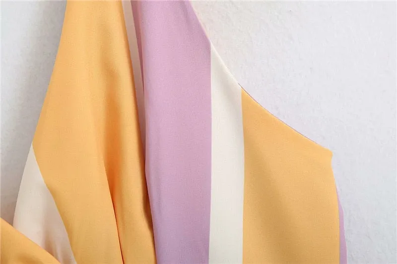 FASHION SIDE BOW TIED TOP