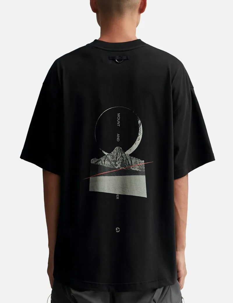 GOOPiMADE®  M005-i “Crescent-G” Graphic T-Shirt
