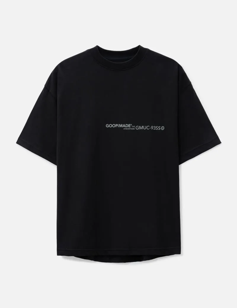 GOOPiMADE®  M005-i “Crescent-G” Graphic T-Shirt