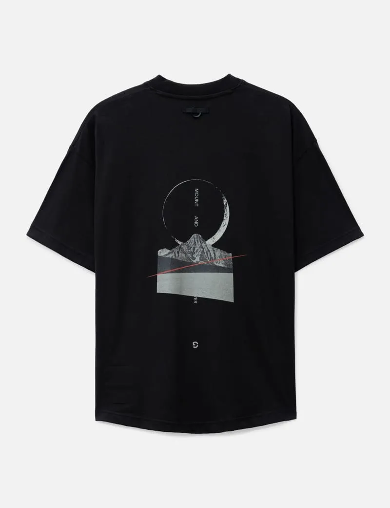 GOOPiMADE®  M005-i “Crescent-G” Graphic T-Shirt