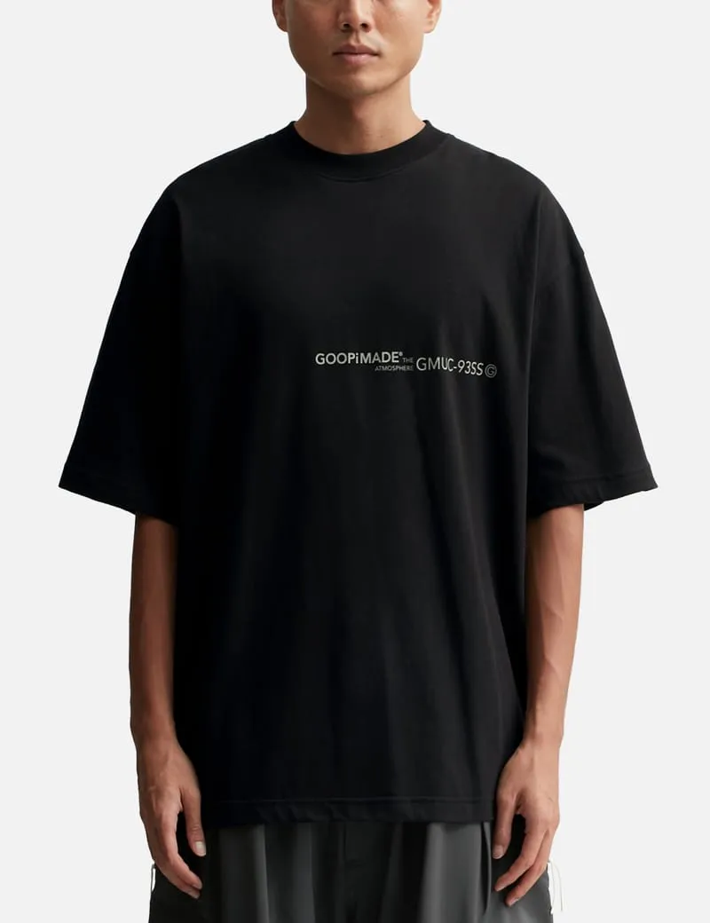 GOOPiMADE®  M005-i “Crescent-G” Graphic T-Shirt