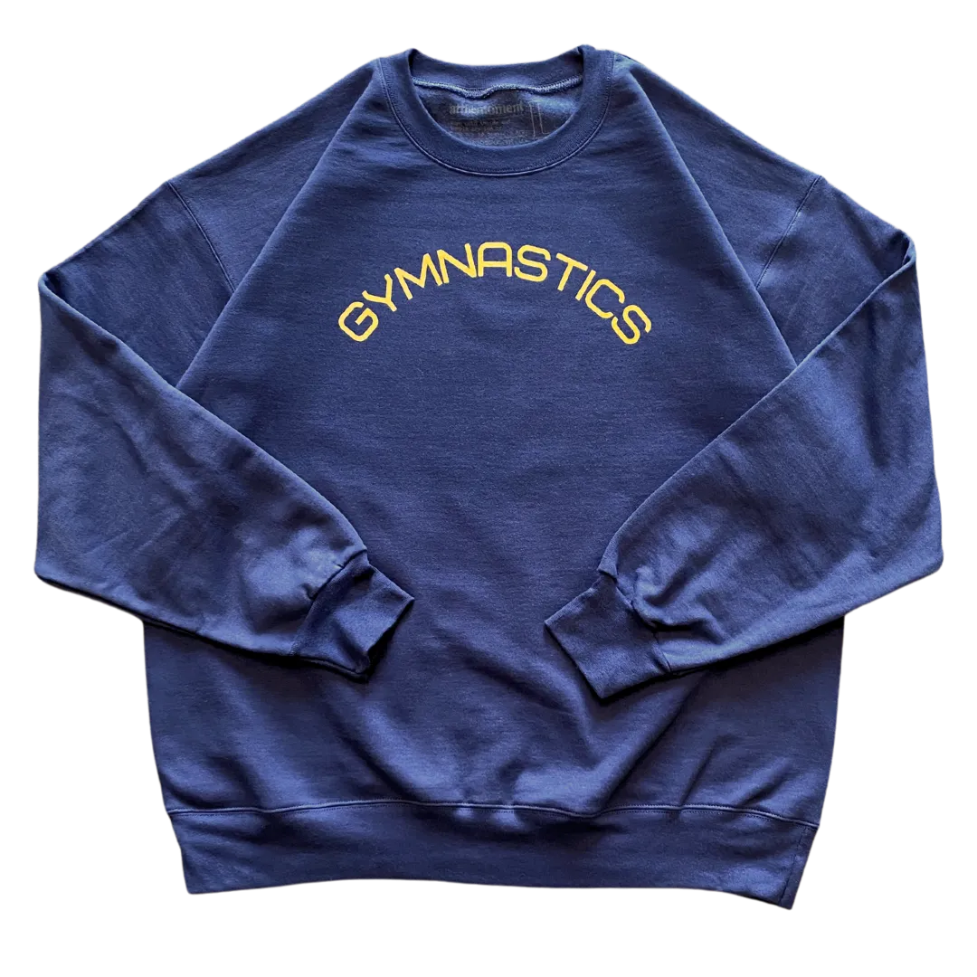 Gymnastics Text Crewneck
