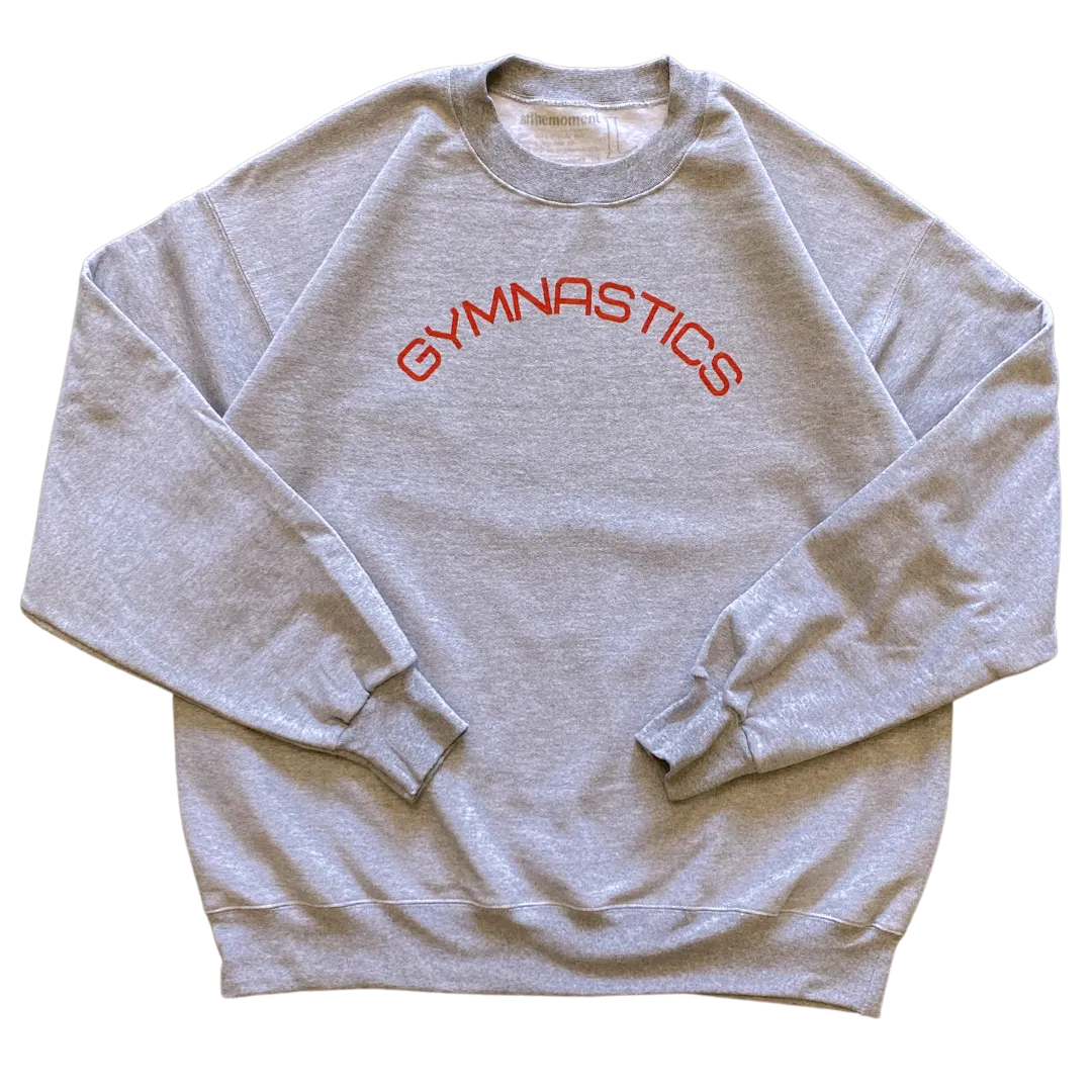 Gymnastics Text Crewneck