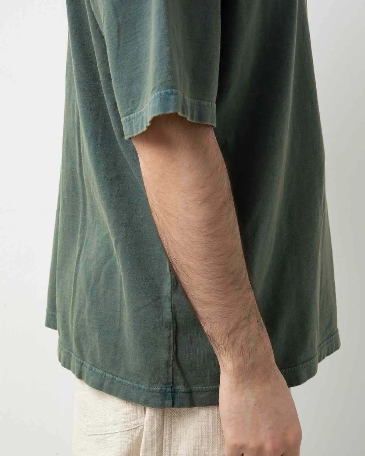HOLLOW YARN PLAIN TEE