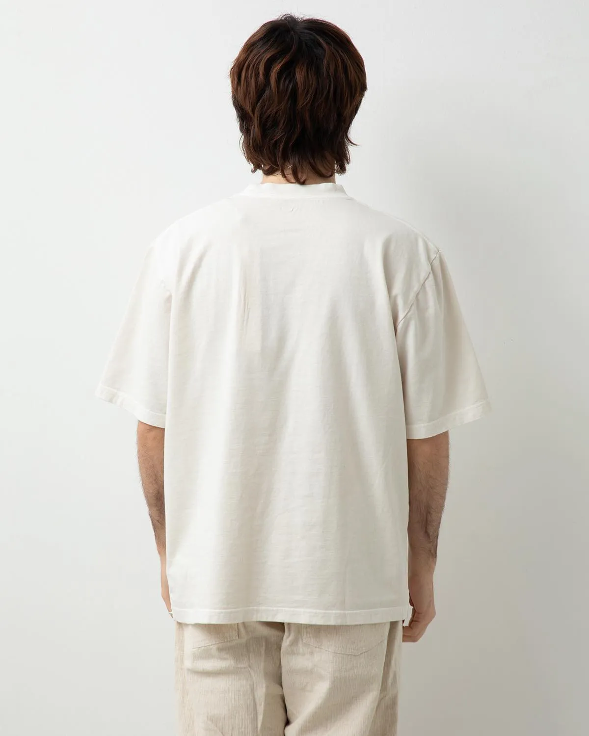 HOLLOW YARN PLAIN TEE