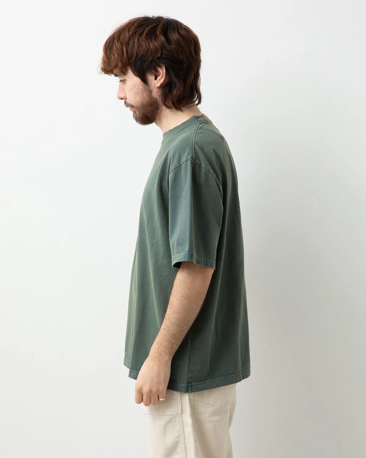HOLLOW YARN PLAIN TEE