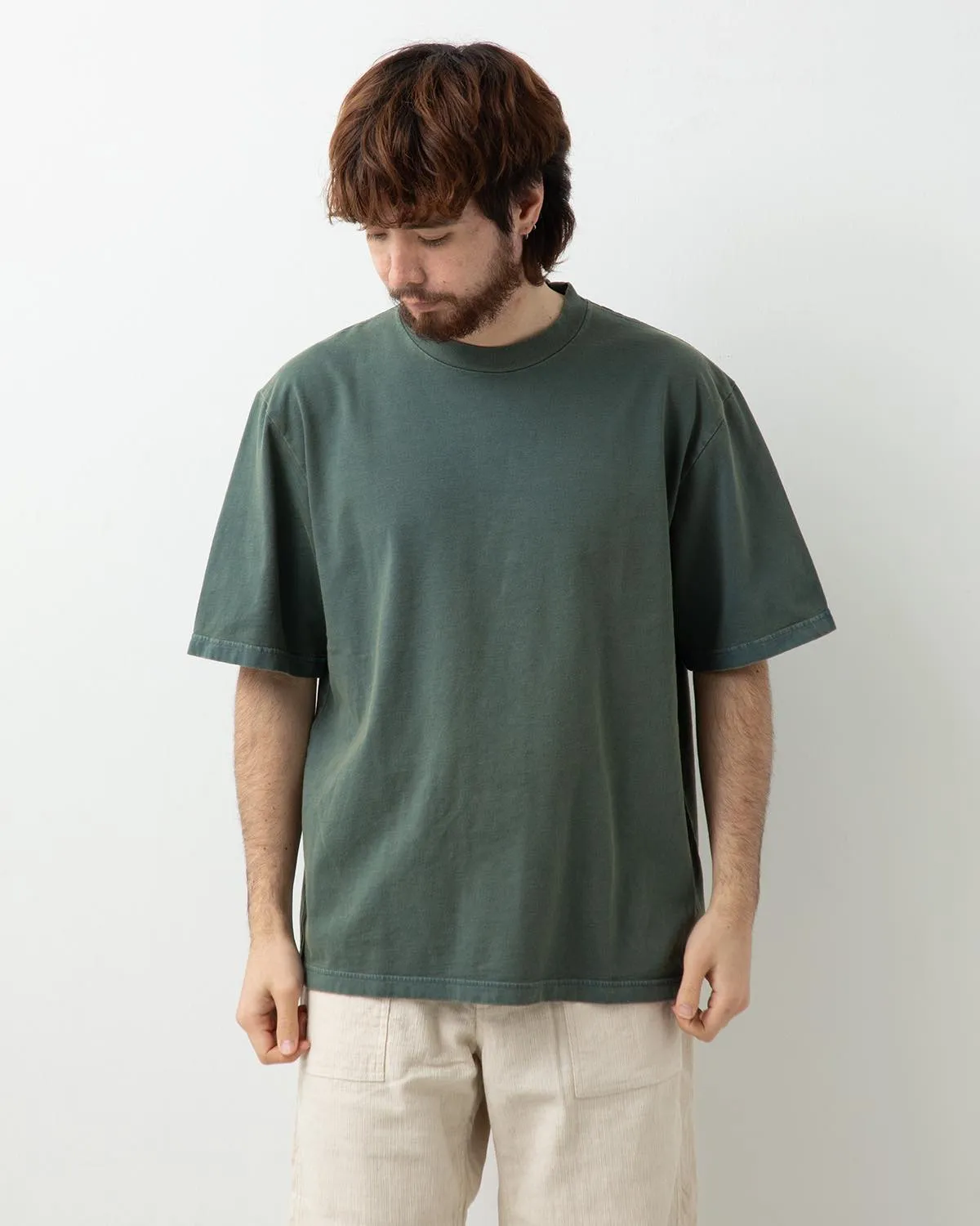 HOLLOW YARN PLAIN TEE
