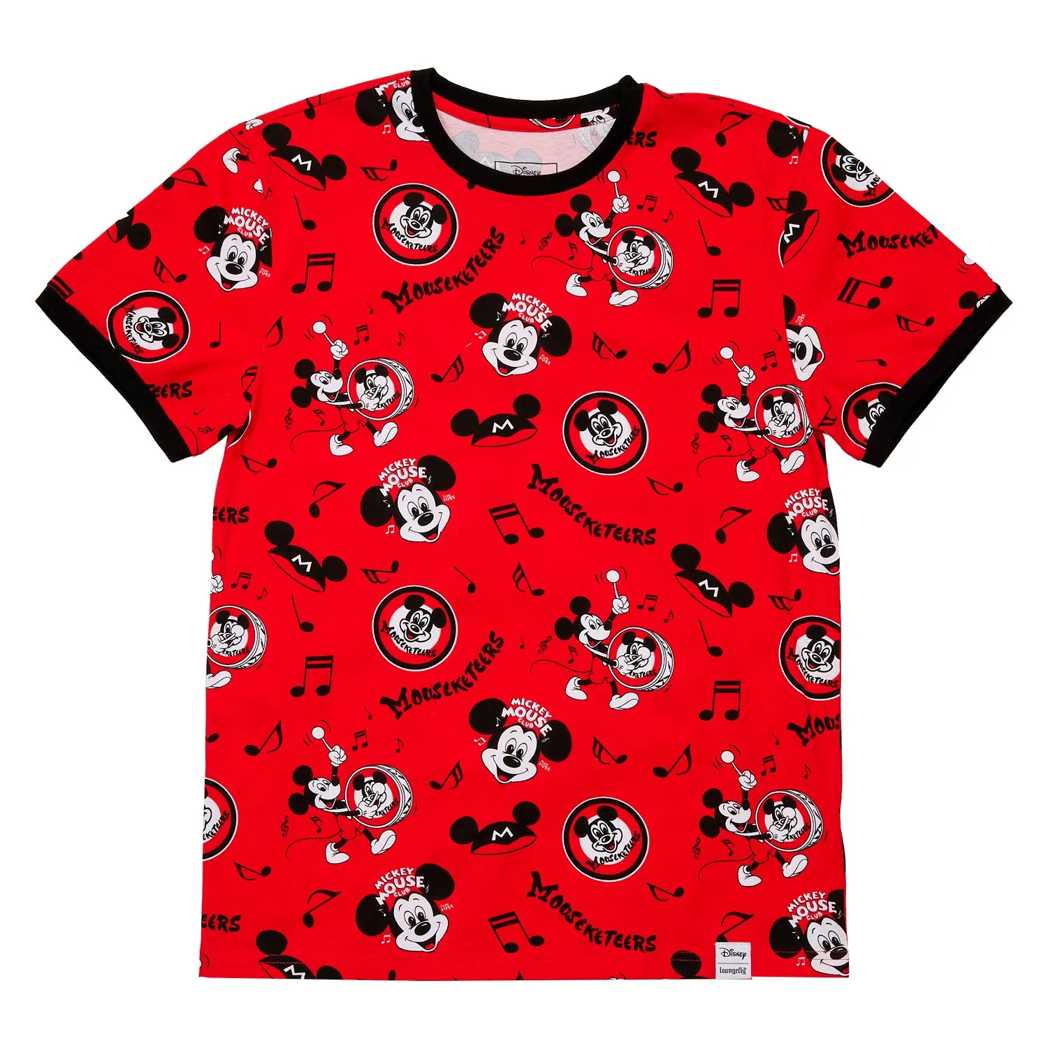 LF Disney 100th Mouseketeers Unisex Ringer Tee