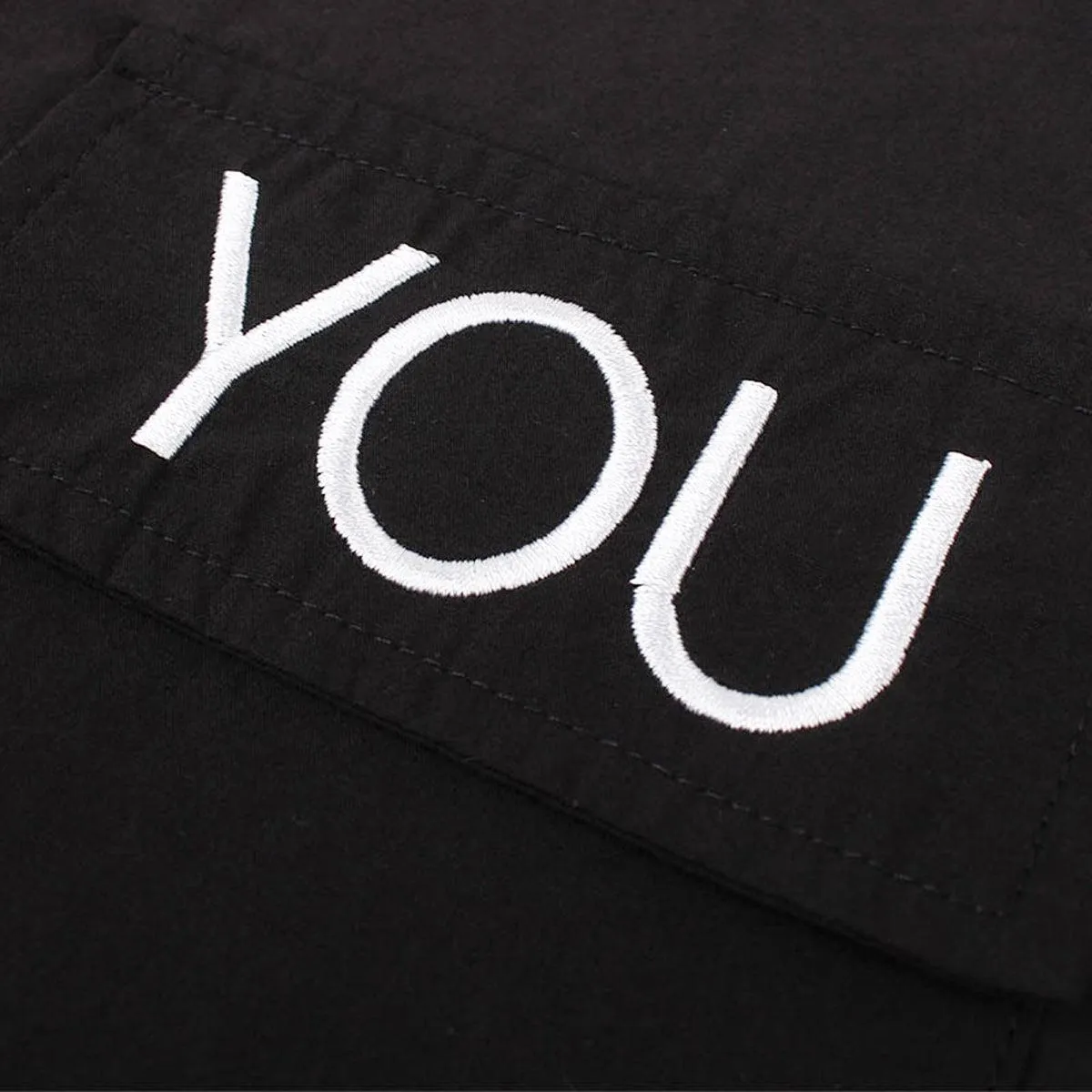 Not You Black Polo Shirt