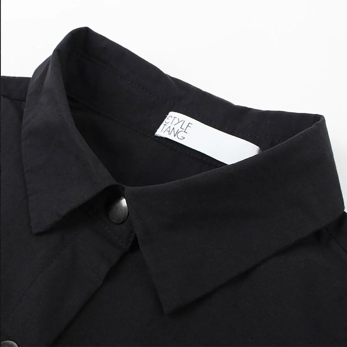 Not You Black Polo Shirt