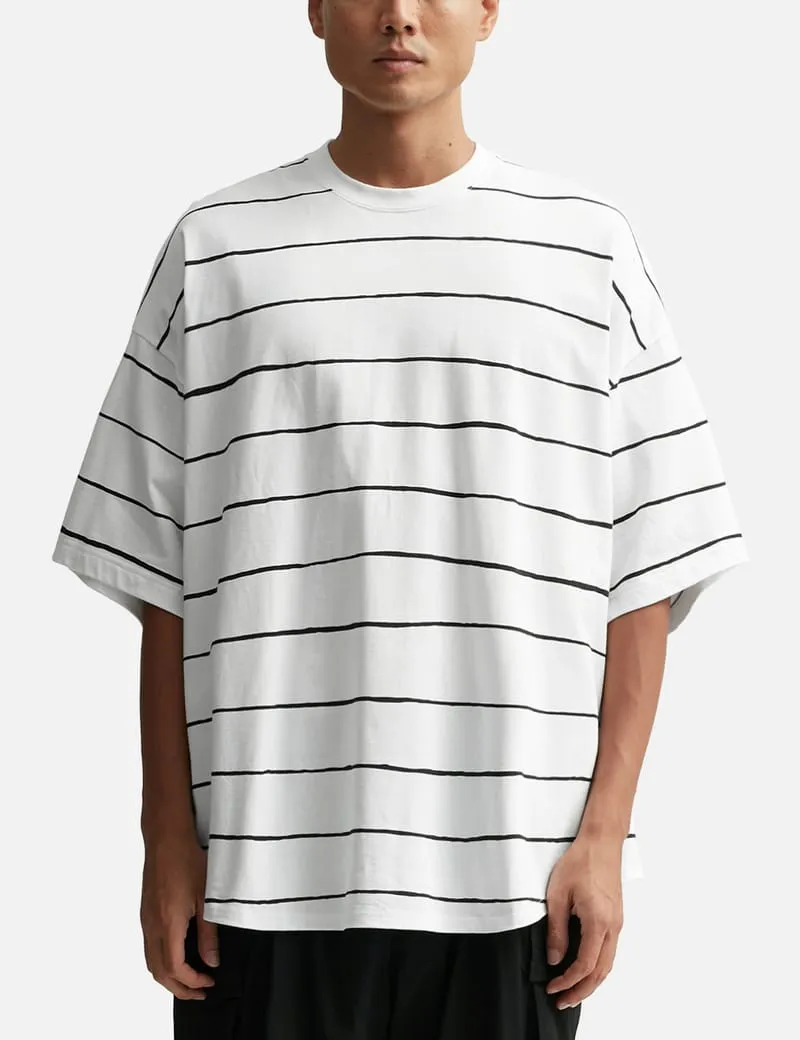 Oversized Striped Short Sleeve T-shirt