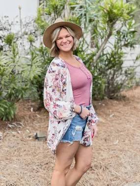 Print Bubble Cardi