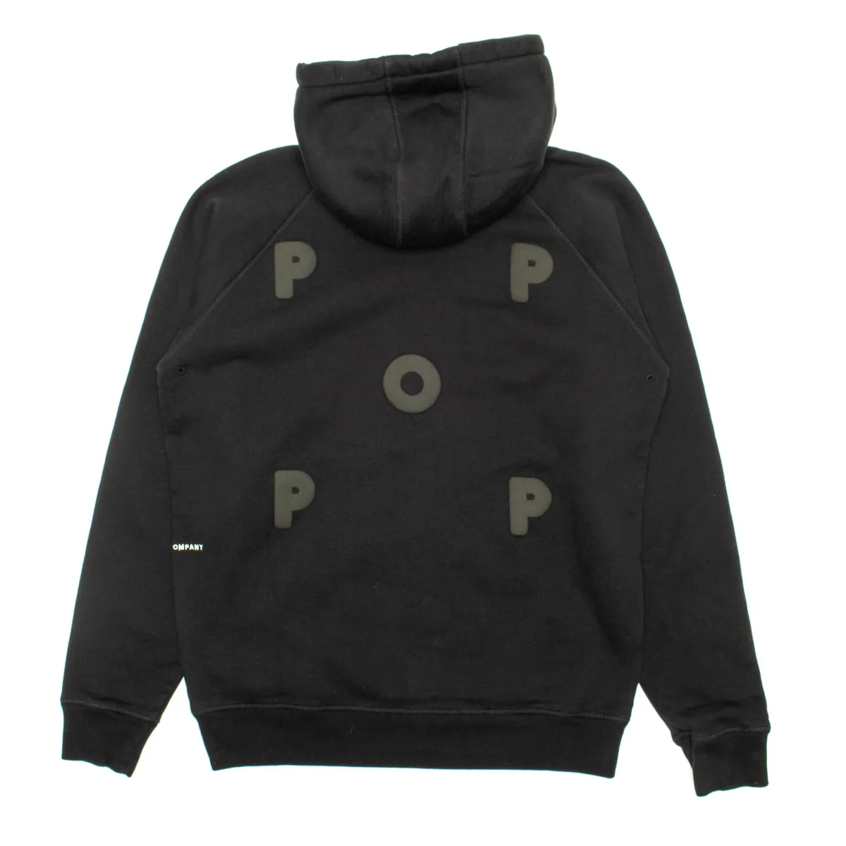 Puffed Logo Hooded Sweatshirt