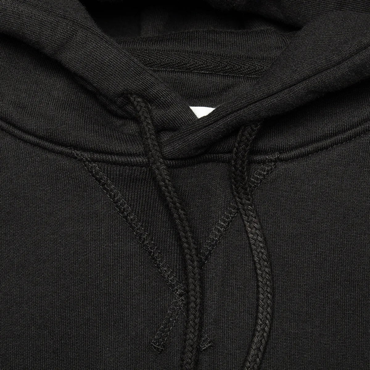 Puffed Logo Hooded Sweatshirt