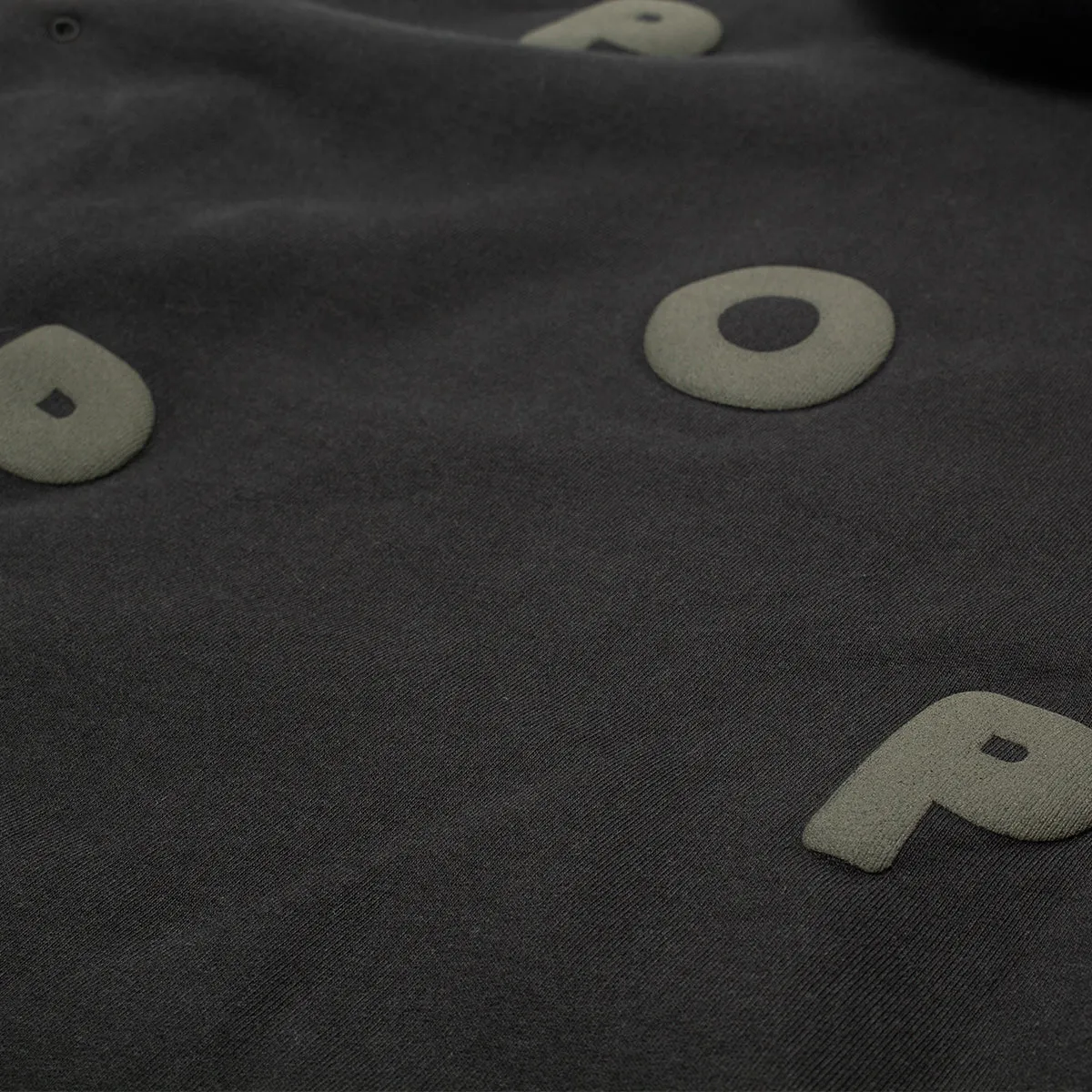 Puffed Logo Hooded Sweatshirt