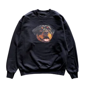 Rottweiler Face Crewneck