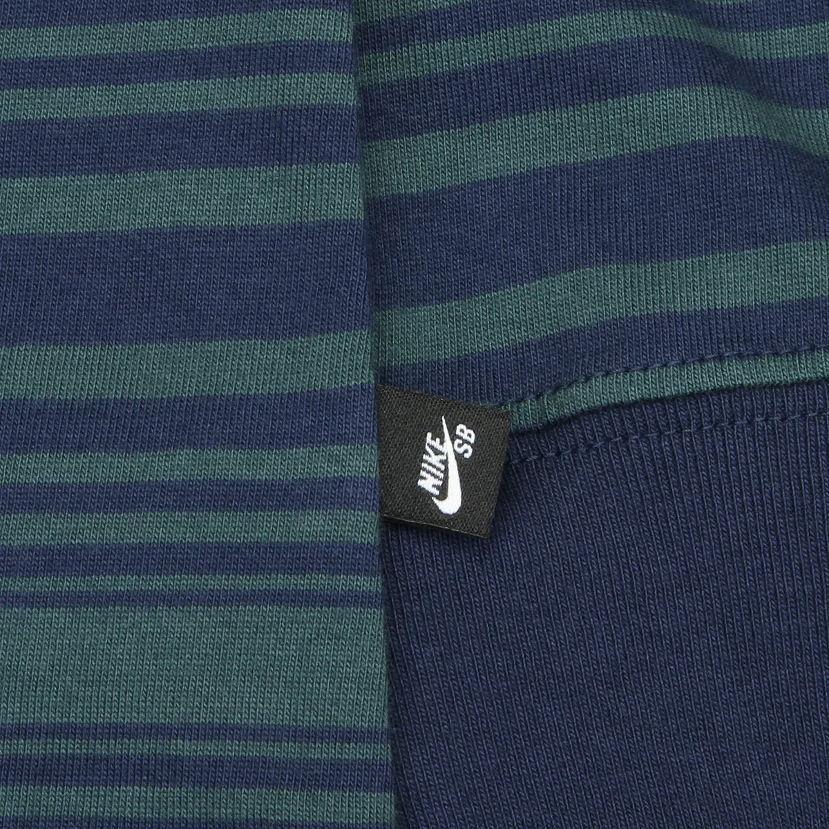Striped L/S Logo T-Shirt
